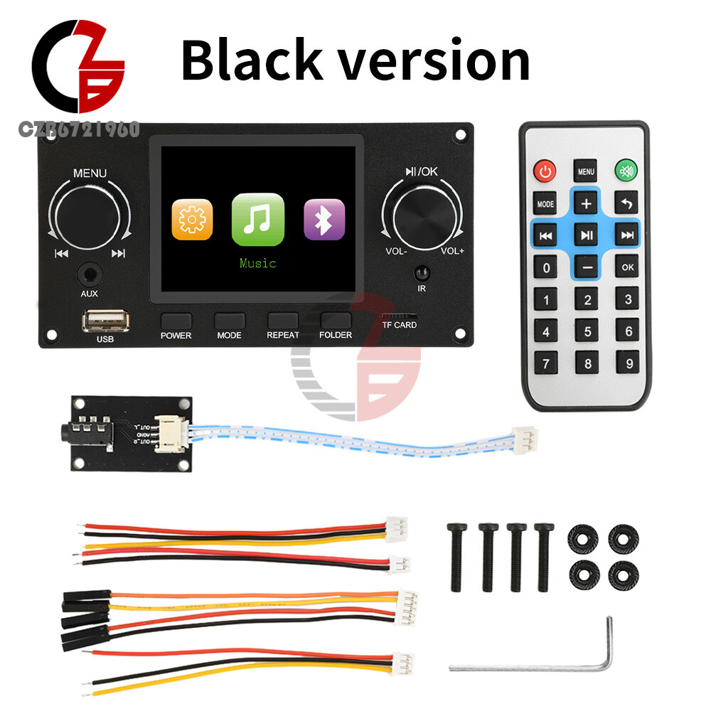 2.8-inch TFT Color Screen Bluetooth Decoder Lossless MP3 Audio Decoding Module