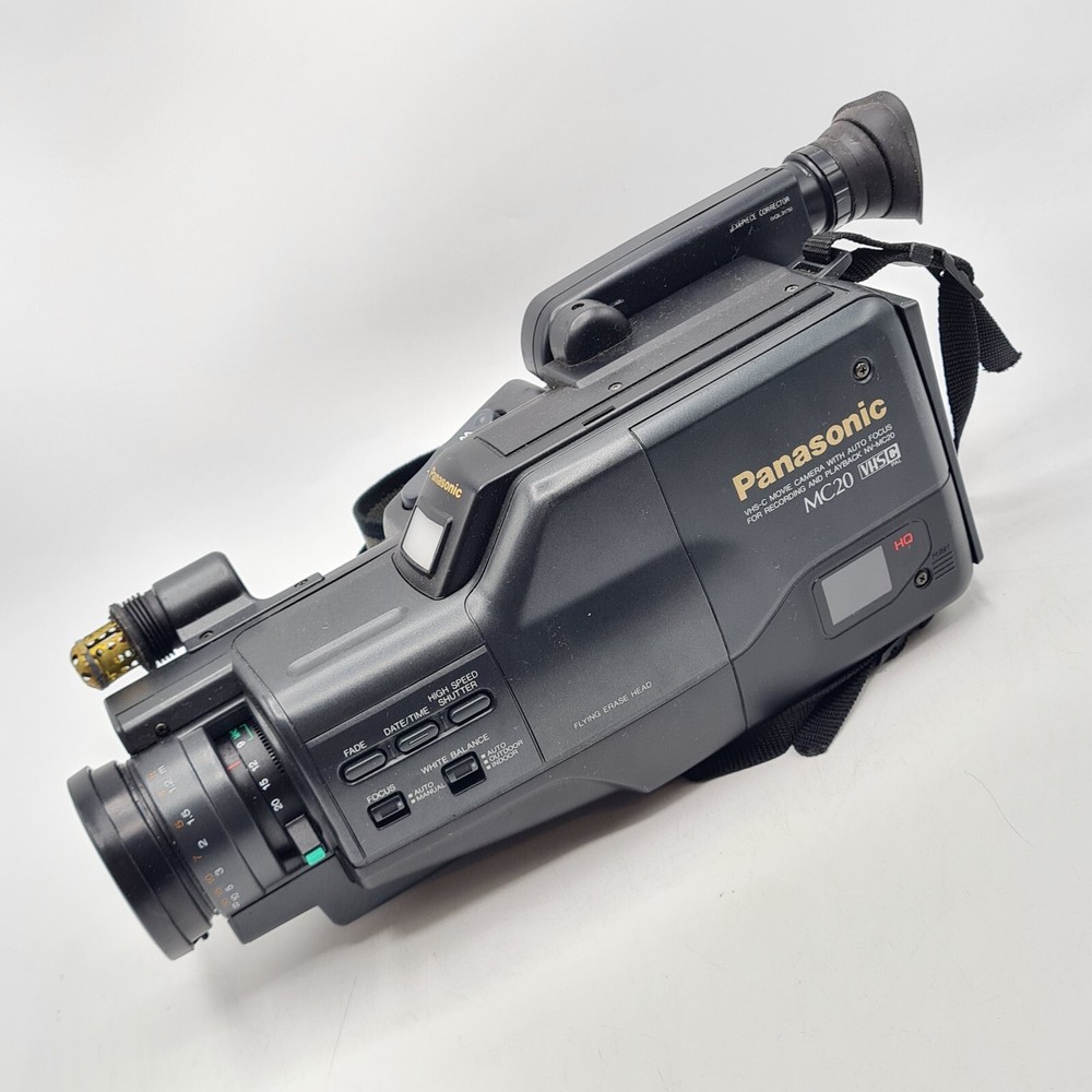 Panasonic NV-MC20B Video Recorder Camera Unit Only No Battery Untested & Case