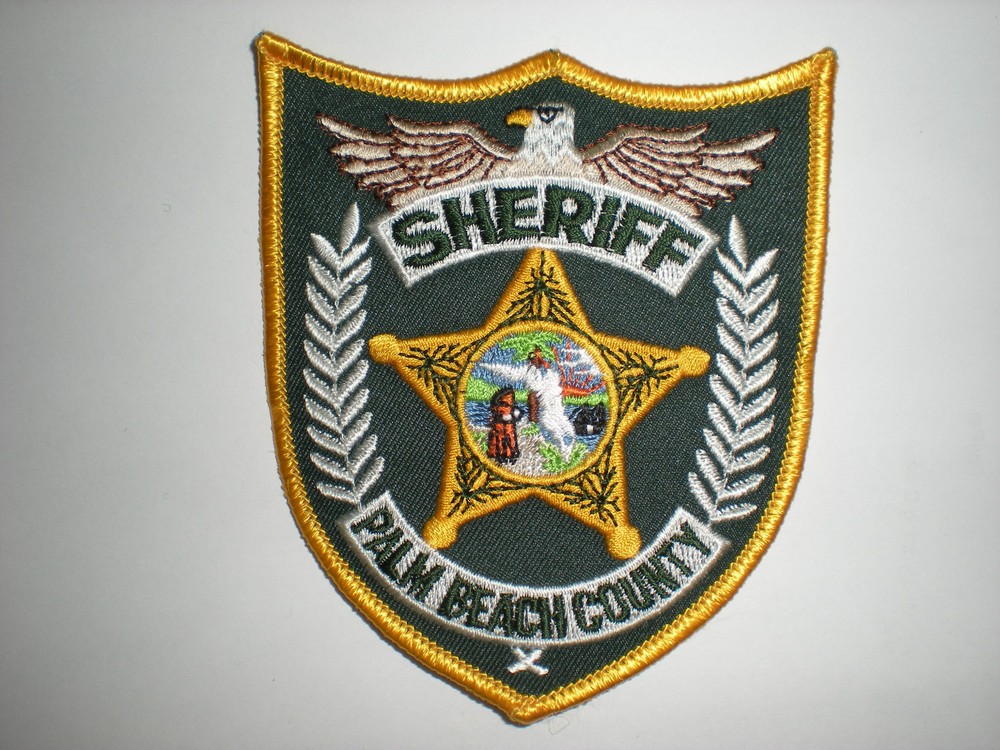 PALM BEACH COUNTY, FLORIDA SHERIFF'S DEPARTMENT PATCH.