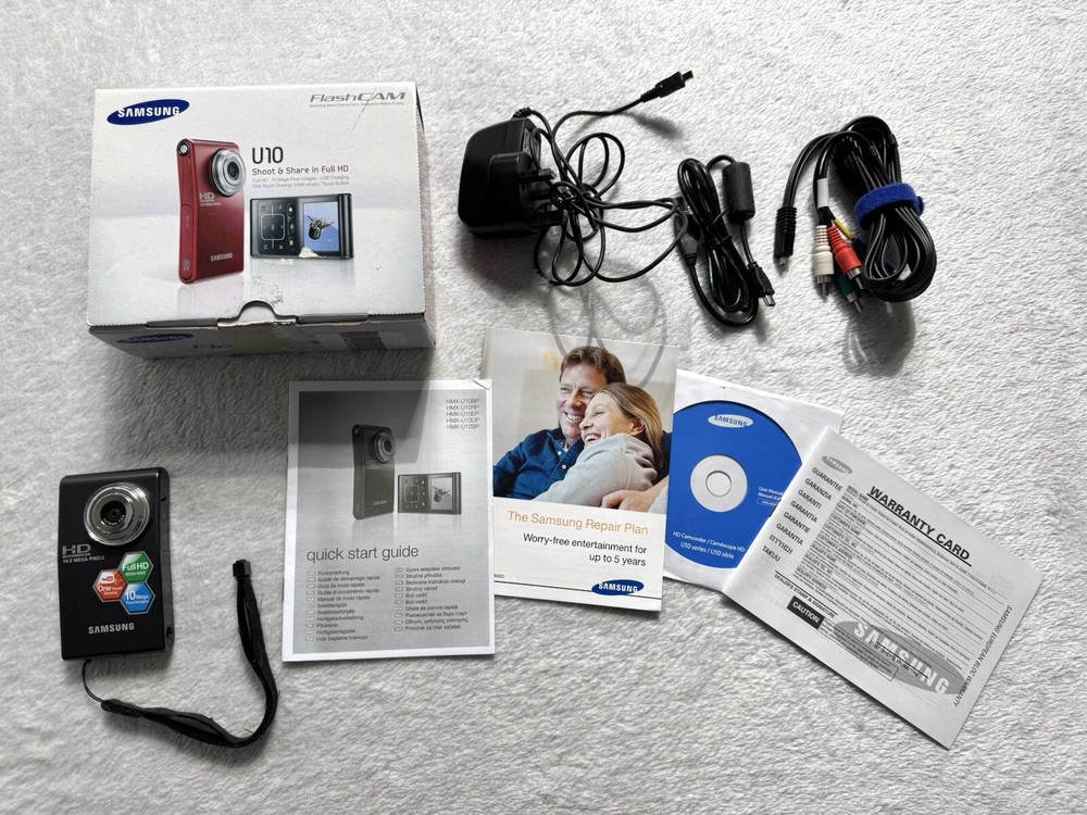 Samsung U10 10 Mega Pixel Flash Camera & Digital Camcorder