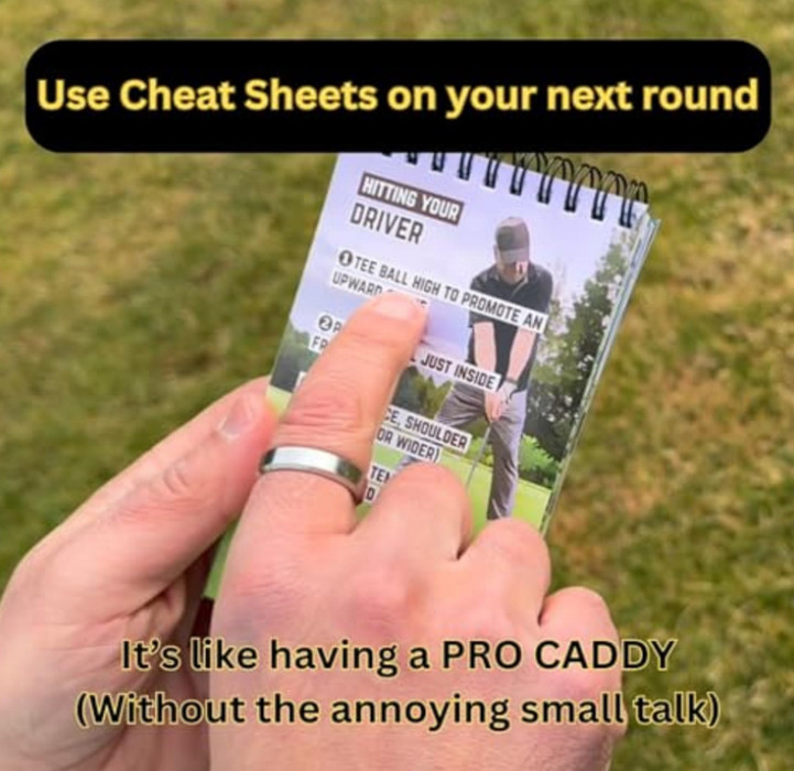 The OFFICIAL: Golf Cheat Sheets 175+ Essential Tips for 36 different shots.