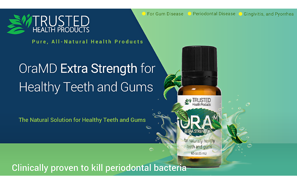 3 pack OraMD Extra Strength - Gingivitis, Bleeding Gums – Superior Toothpaste