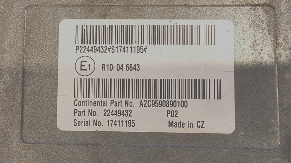 Volvo D13 Aftertreatment Control Module (ACM) DEF Control Module,