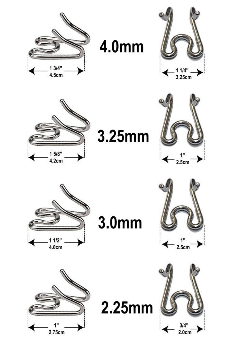 Lot Of 3 Herm Sprenger OEM Chrome Plated Steel Extra Links Prong Collar 2.25mm