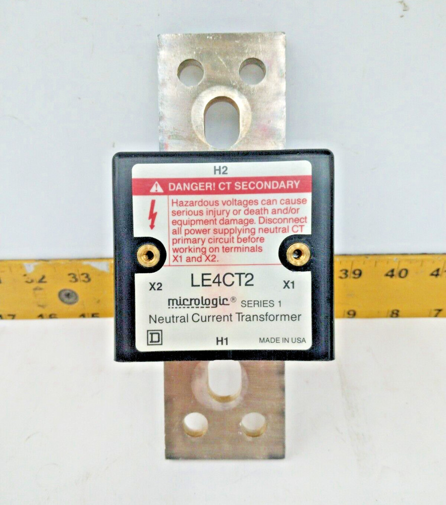 Square D Micrologic 400 Amp Neutral Current Transformer Series 1 LE4CT2