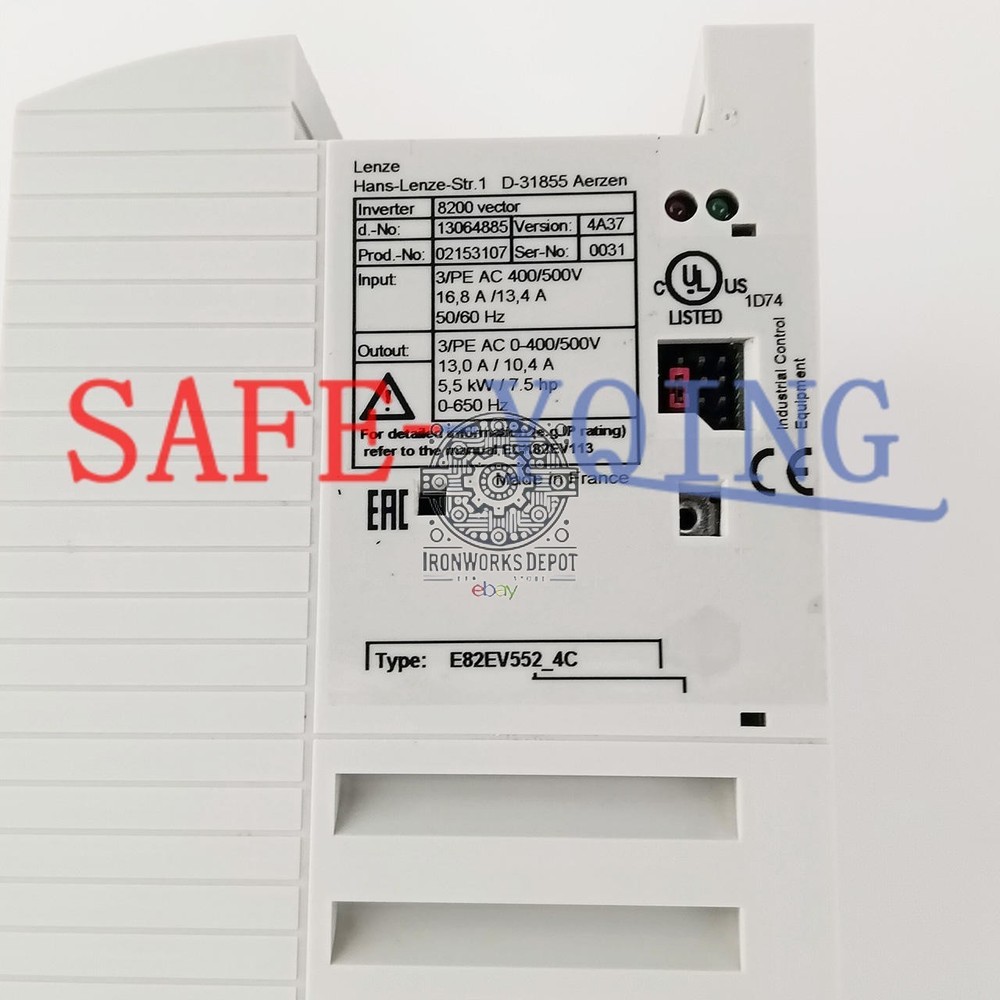 1PCS LENZE E82EV552K4C E82EV552K4C E82EV552-4C Inverter New