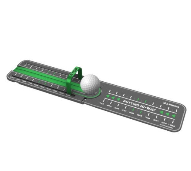 Portable golf putting Trainer Distance Adjustable Golf Practice Equipment