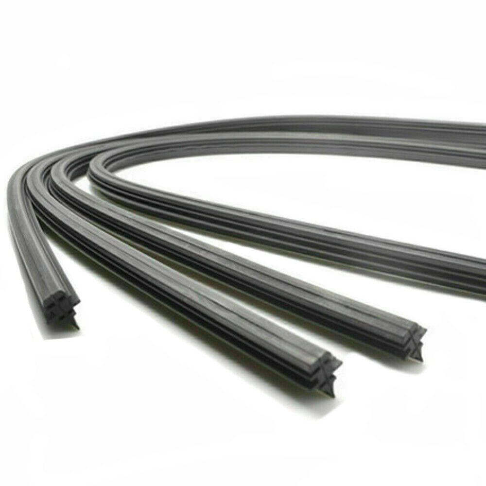 4x PCS Universal ar Bus Silicone Frameless Windshield Wiper Blade Refill
