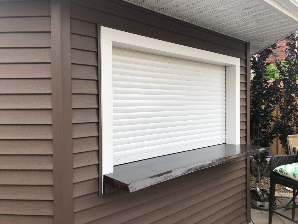 Roll Up Window Shutter