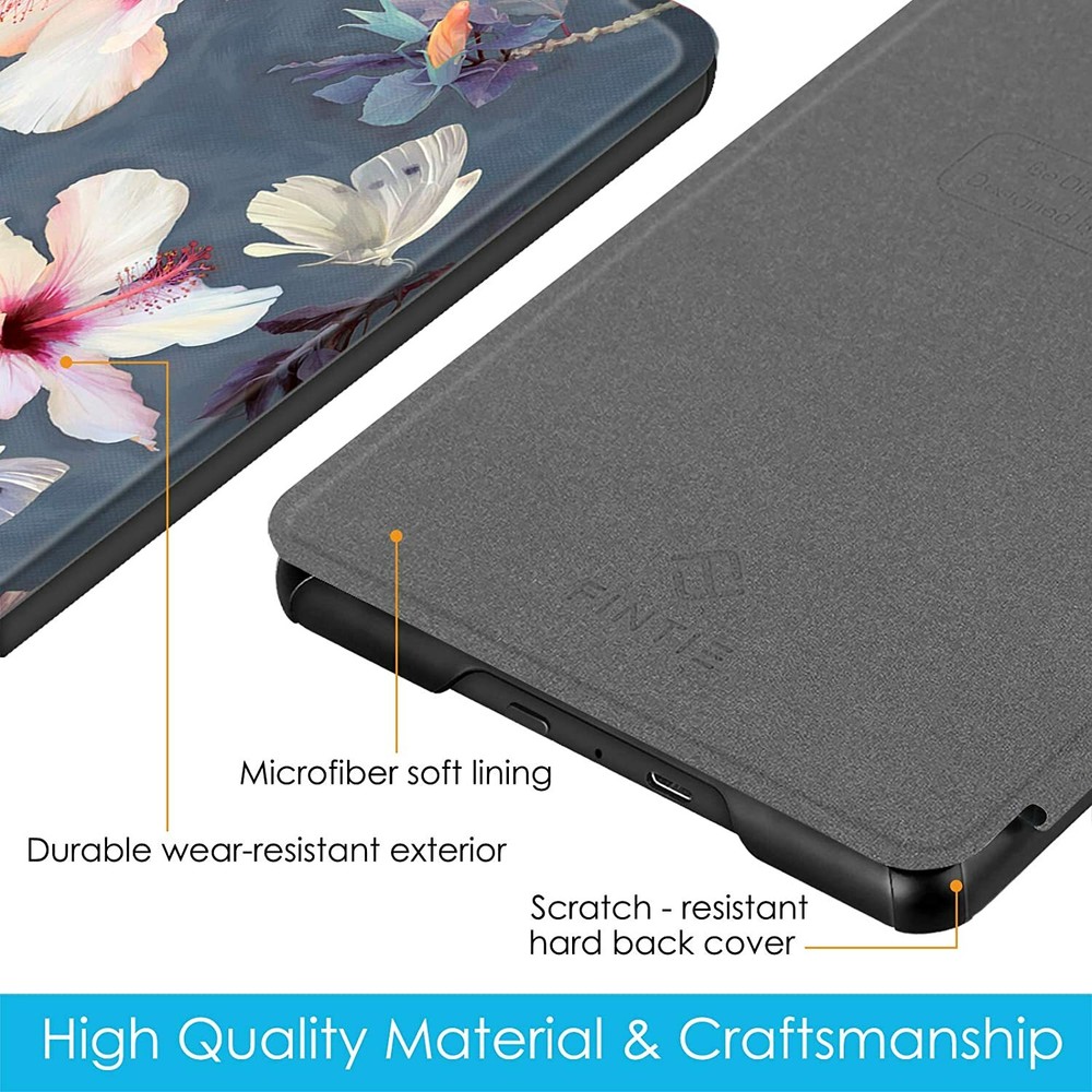 Slimshell Case for For Amazon Kindle Paperwhite 2018 10th Generation Smart Cover