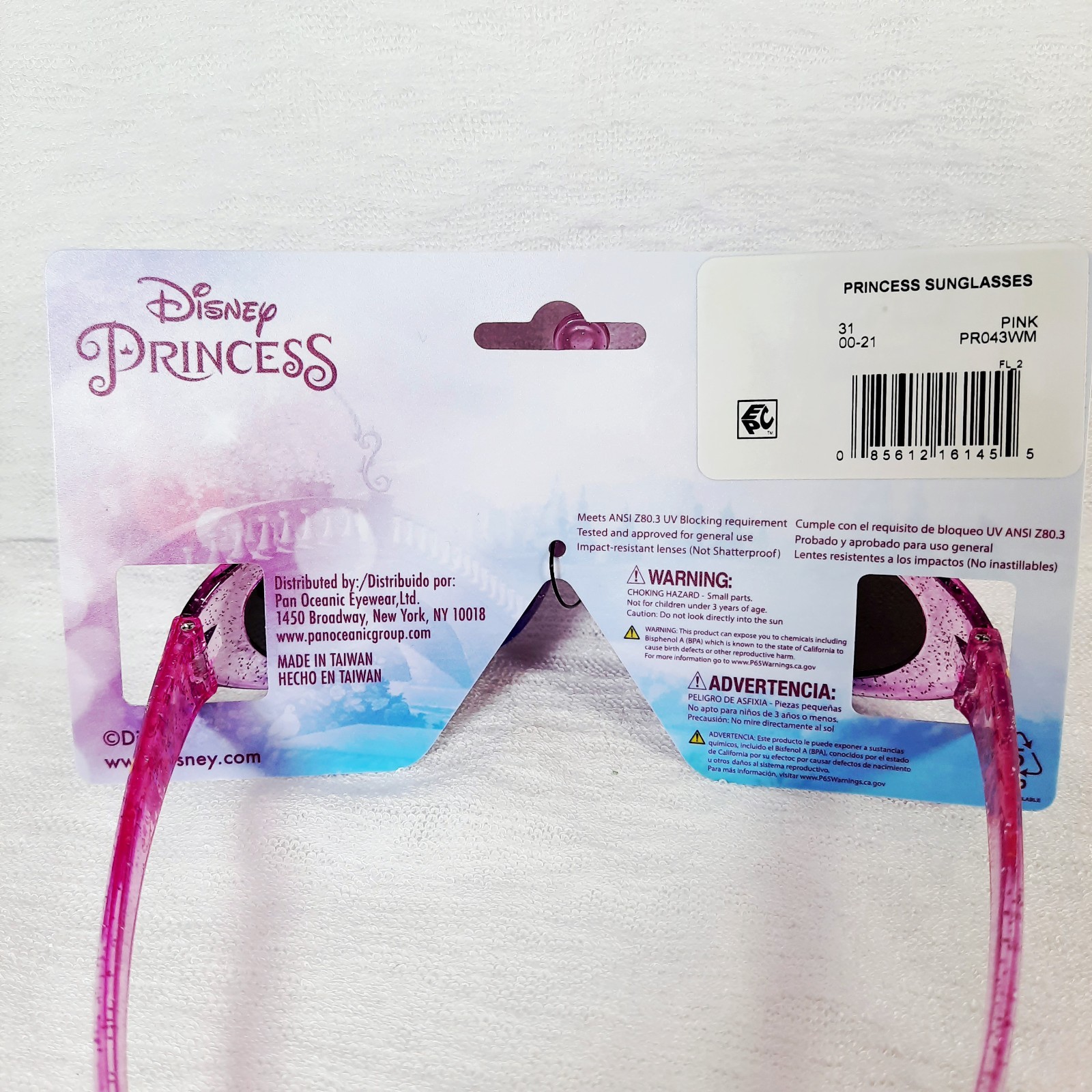 Disney Princess Crown Sunglasses Kids Shades 100% UV Protection Impact Resistant