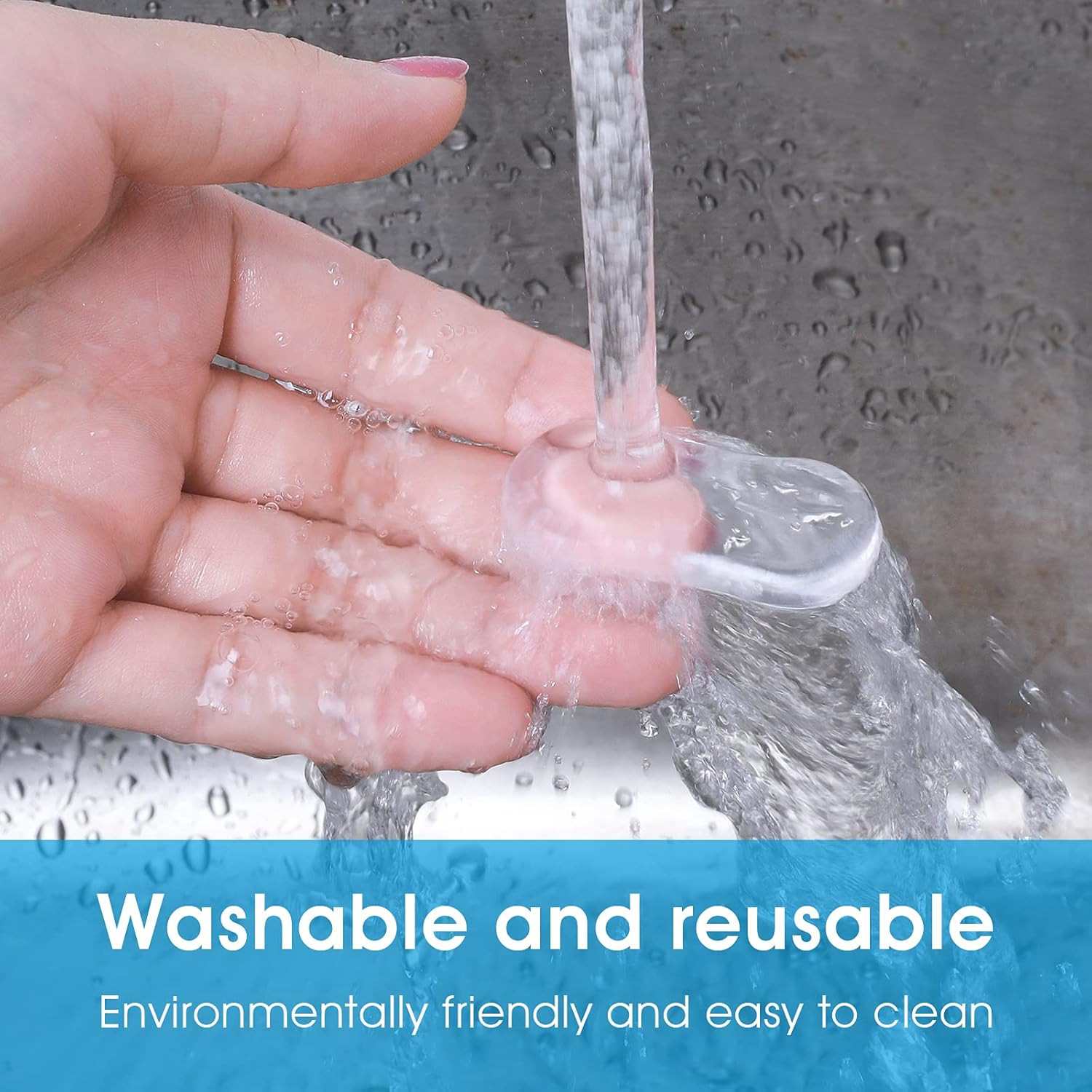 20 Pieces Universal Toilet Seat Bumpers, Silicone Rubber Lid Bumper Kit for Bide