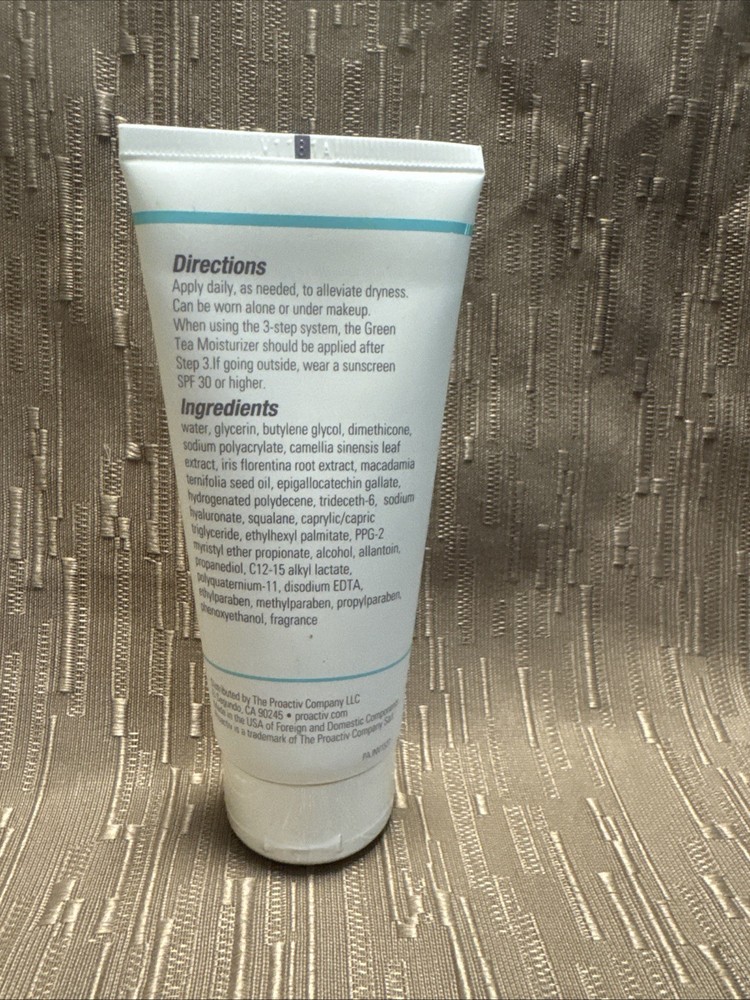 Proactiv Proactive Green Tea Moisturizer Acne 3 oz New Sealed