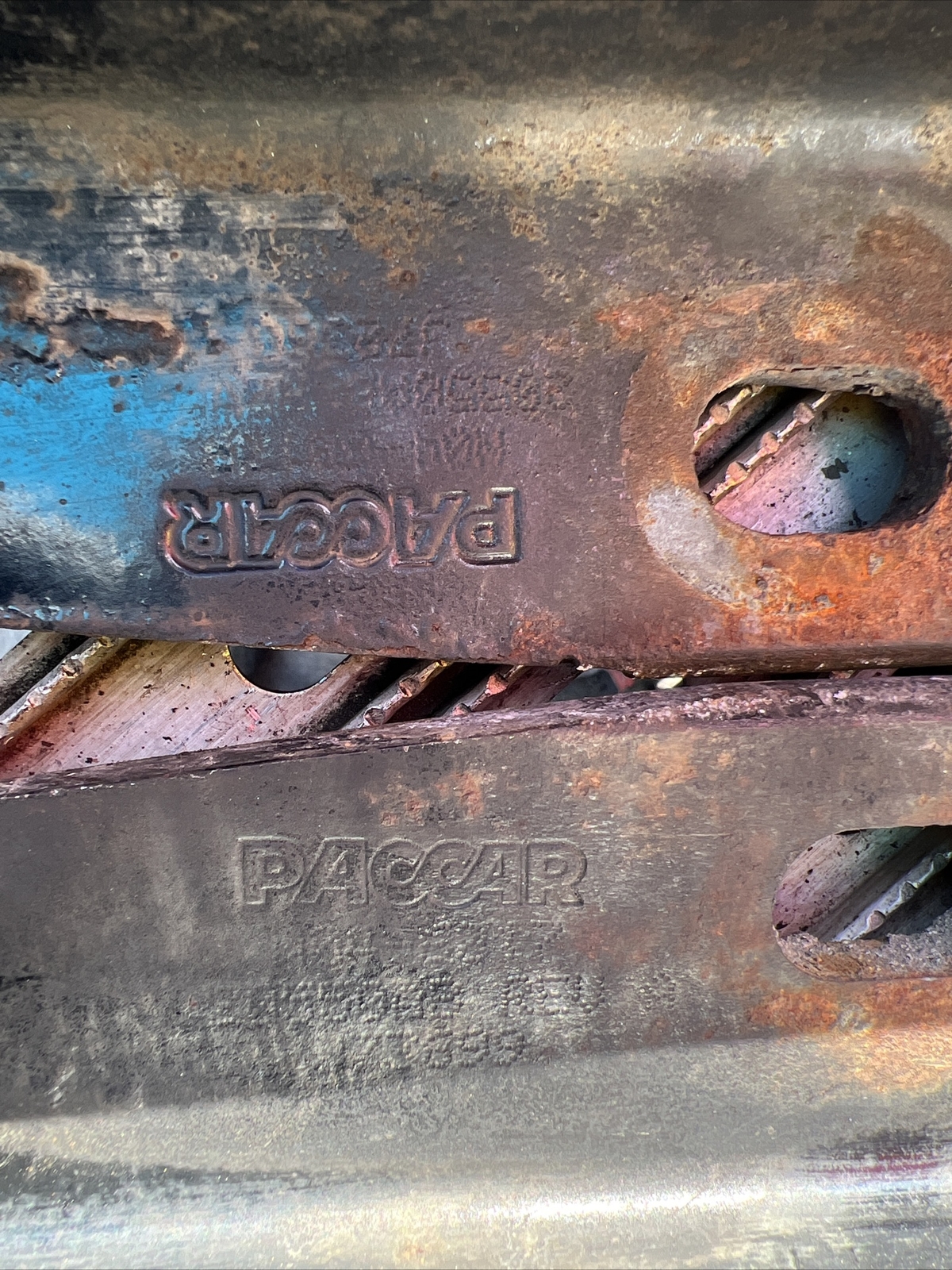 PACCAR Genuine Mounting Brackets For Battery Or Tool Box pair. L&R