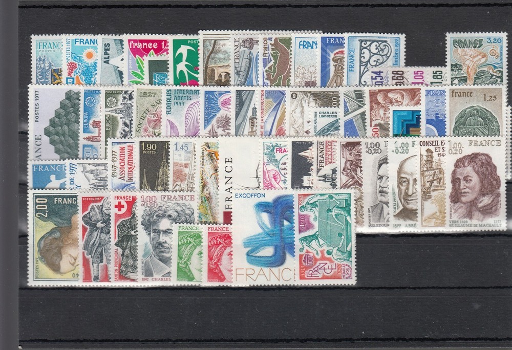 France, 1977 complete Vintage **, (33352)