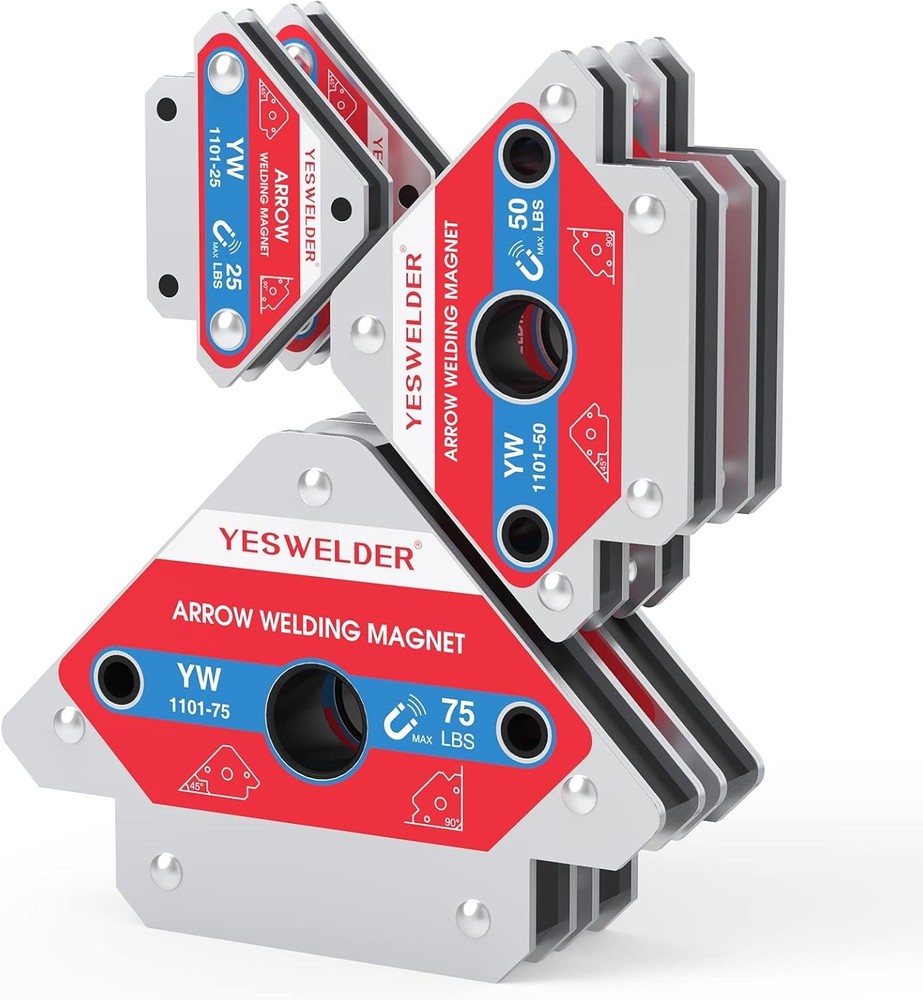 Durable Welding Magnet Set 25/50/75 LB