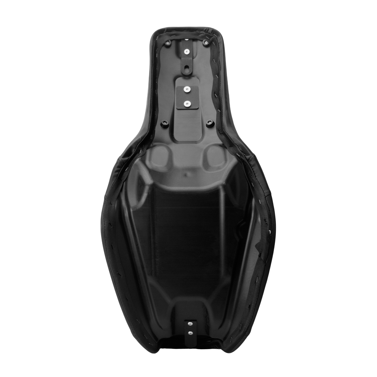 Black Stitching Seat W/ Driver Backrest Fit For Harley Dyna Super Glide 2006-17