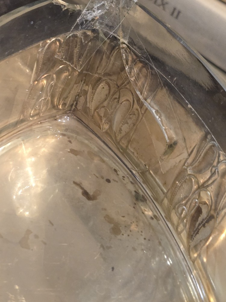 Emanuel Josef Margold Centerpiece Stand Lenk Austria c1913 Silverplate