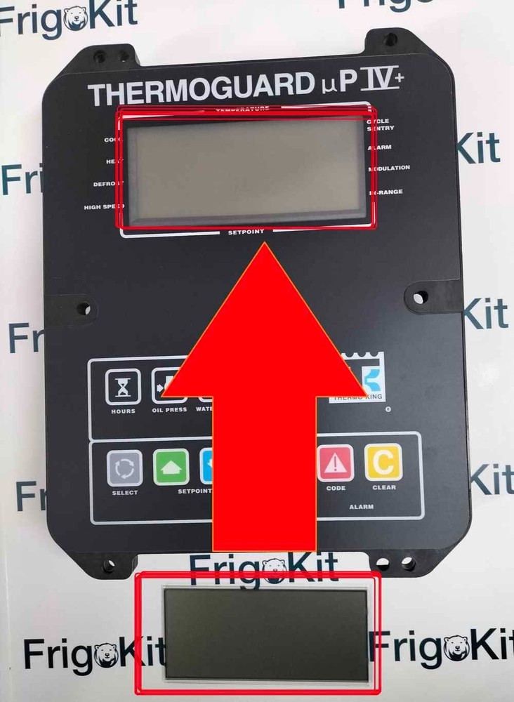 TRP LCD DISPLAY REPLACEMENT FOR THERMO KING Sb3 SSR SR+ SBIII CONTROLLER LCD
