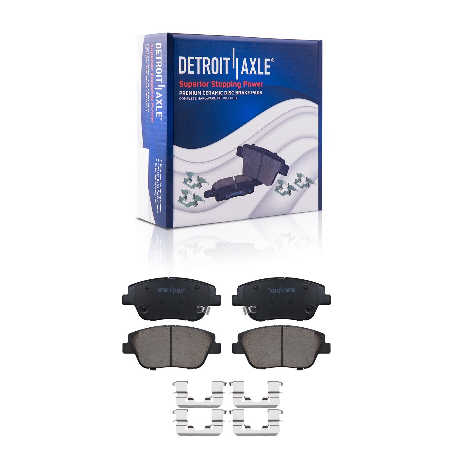 Front & Rear Rotors + Brake Pads for 2013 2014 2015 Hyundai Sonata Kia Optima