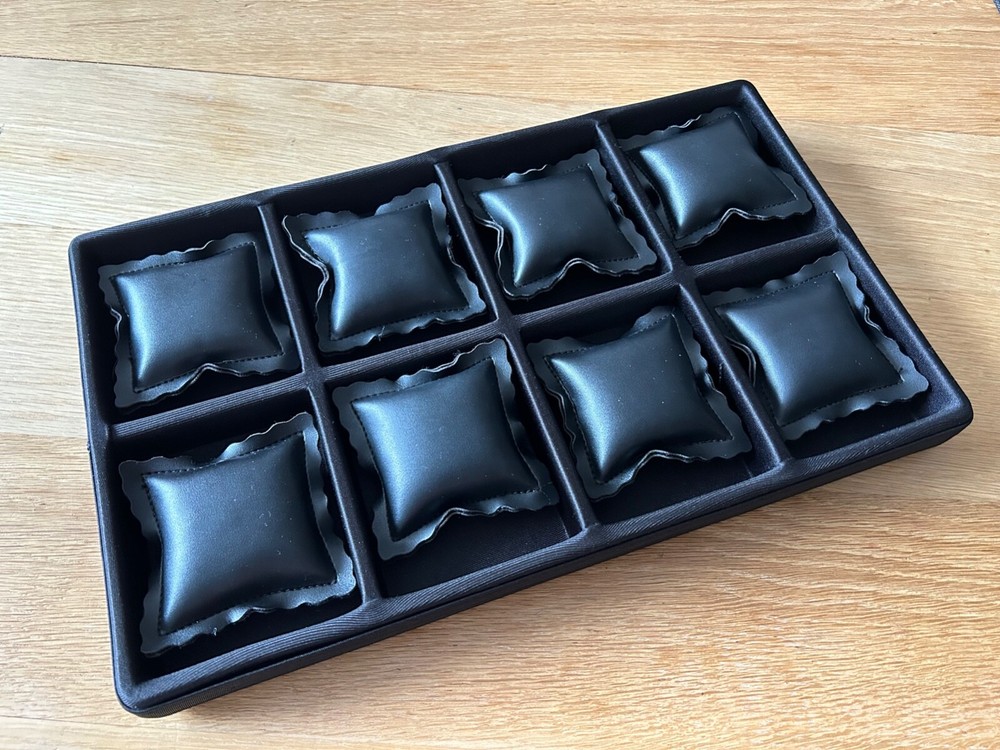 Display Tray Stand For Bracelets - Black