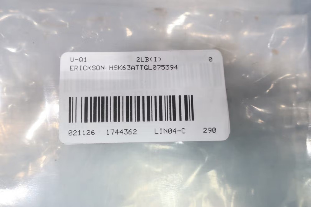 Erickson HSK63ATTGL075394 Tool Holder
