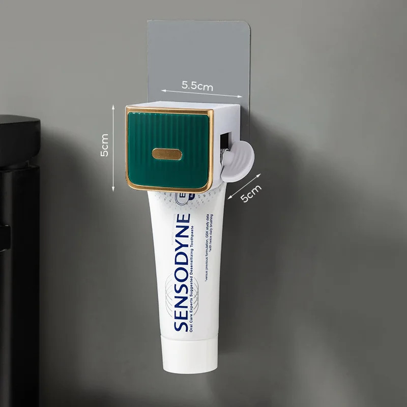 Wall Mounted Automatic Toothpaste Squeezer Toothpaste Dispenser Magnetic Toothbr