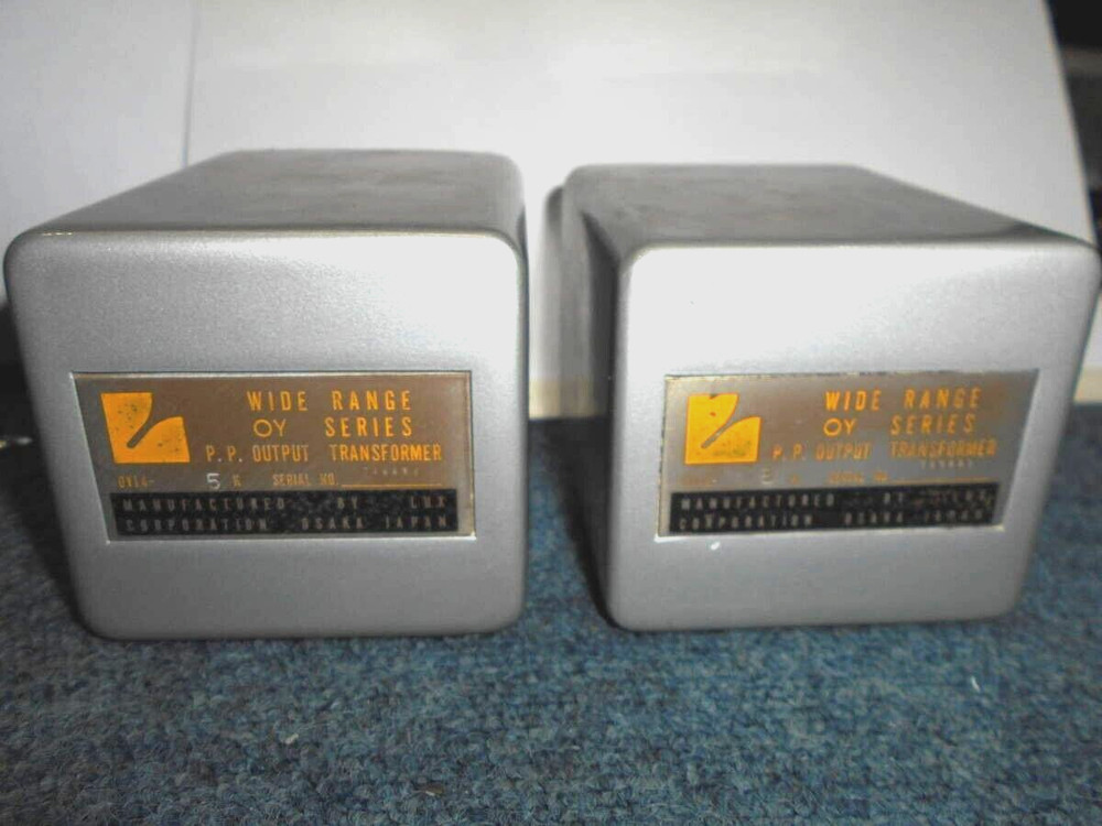 LUX OY-14-5K Output Transformer pair rare -Very Good from JP