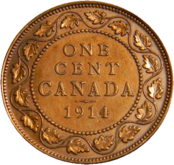 Canada 1914 One Cent (02050)