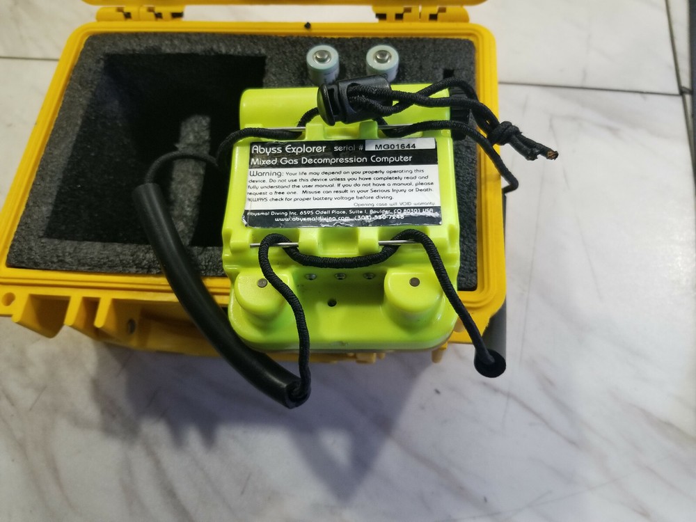 Abysmal Diving Abyss Explorer Mixed Gas Decompression Computer