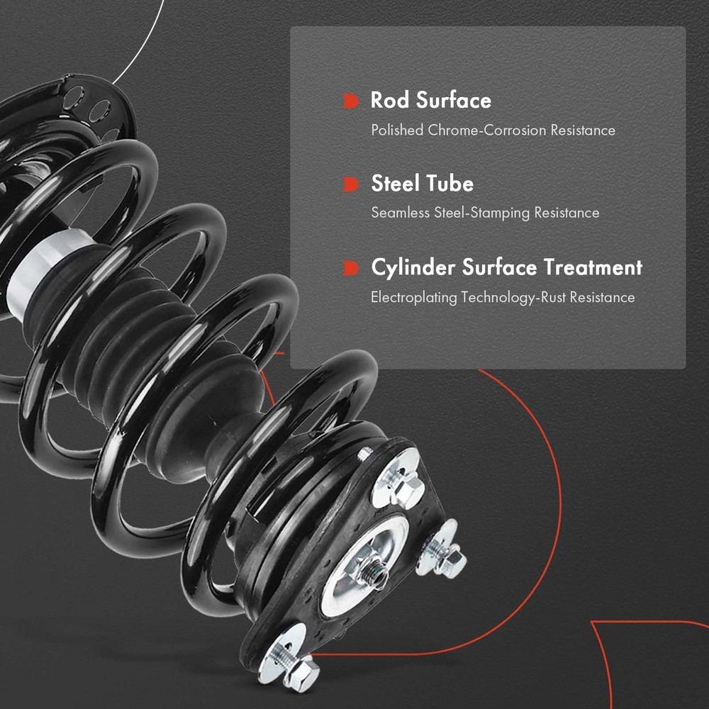 A-Premium Front Complete Struts Compatible with Ford Escape 2014-2x Replaceme...