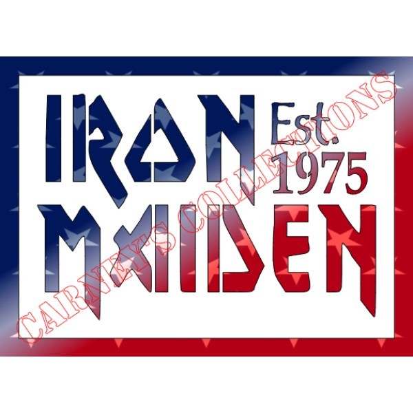 Plastic Stencil - Iron Maiden (MB340) (5 sizes to pick from)*****