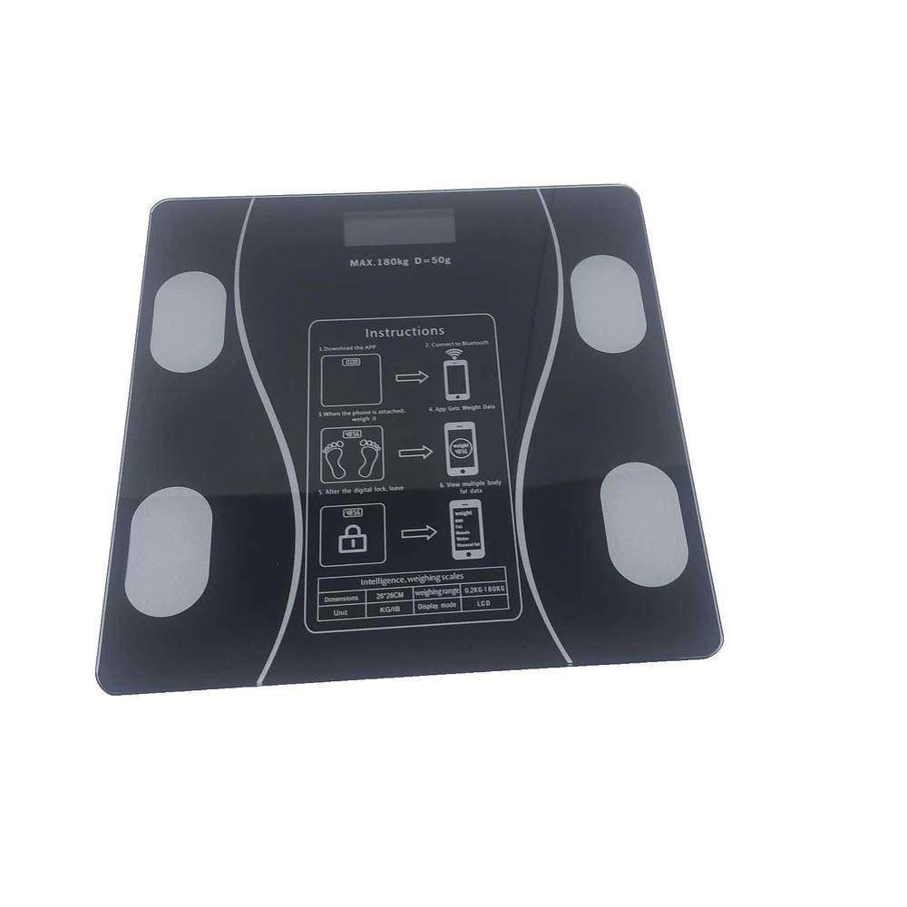 Smart Body Scale with LED Display 12 Essential Measurements Composition