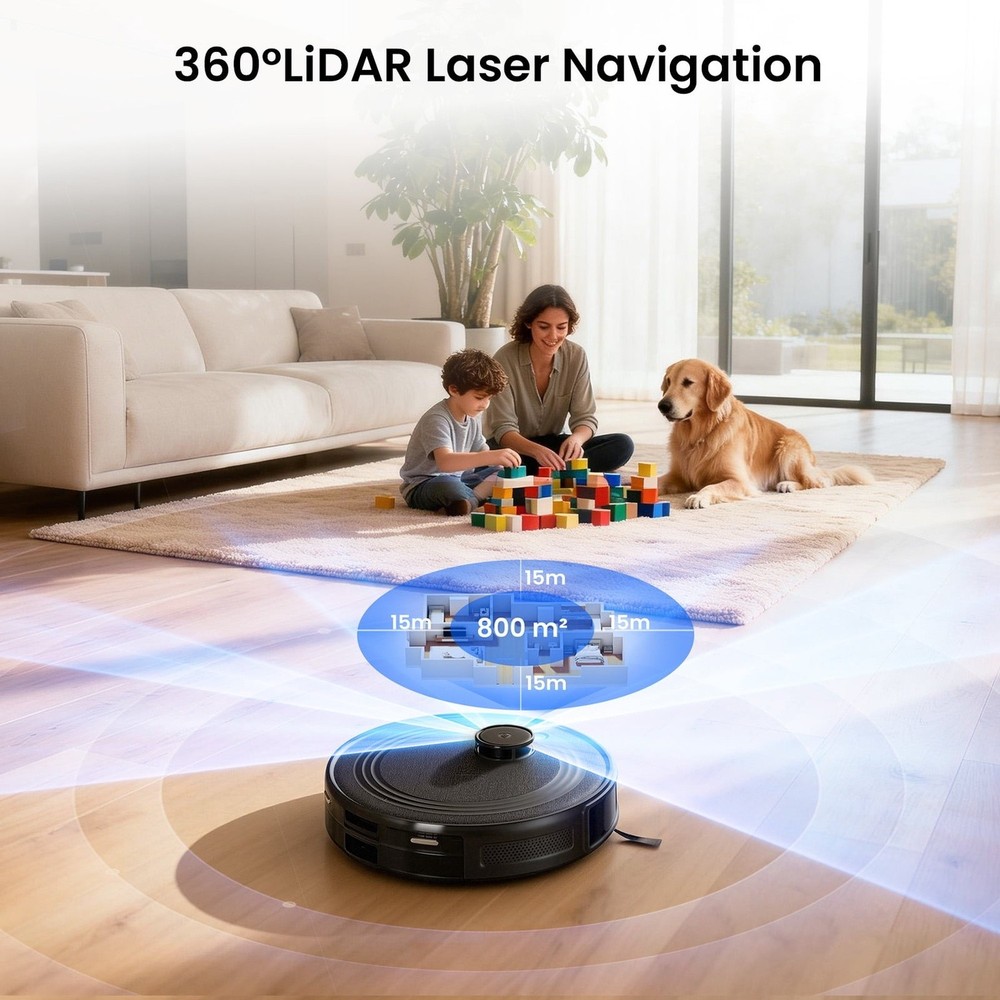 LiDAR Navigation Robot Vacuum Mop