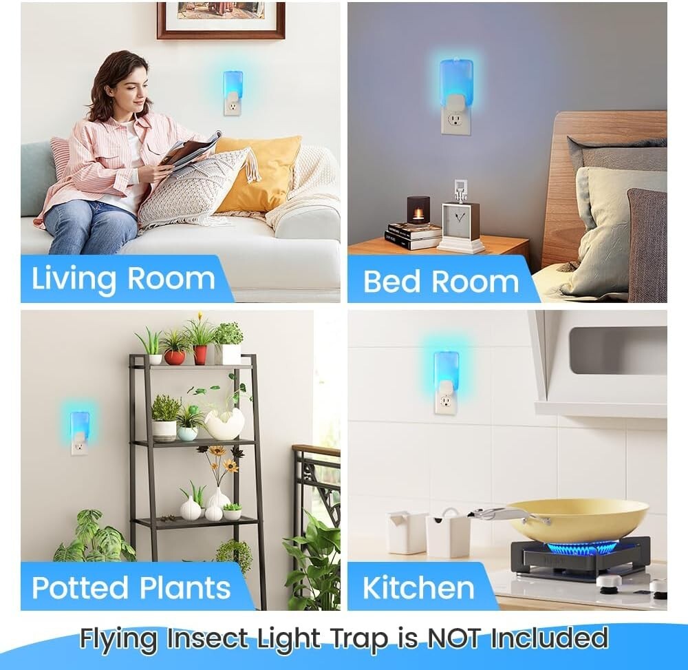 10 Pack Refill Cartridges Compatible with Raid Essentials Flying Insect Light