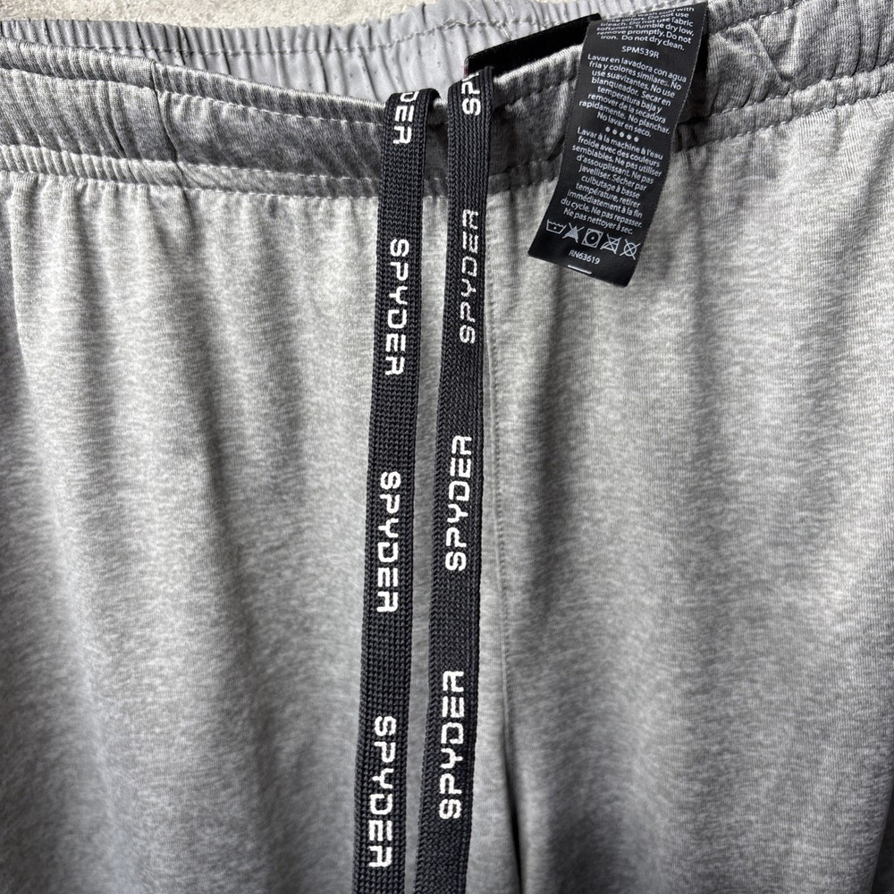 Spyder Active Men's Performance Proweb Stretch Shorts Gray size Medium