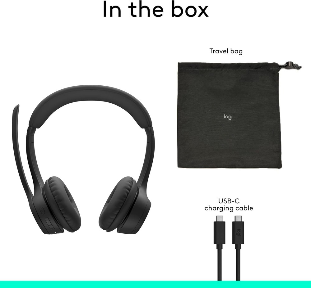 Logitech Zone 305 Business Wireless Bluetooth Headset for Microsoft Teams PC MAC