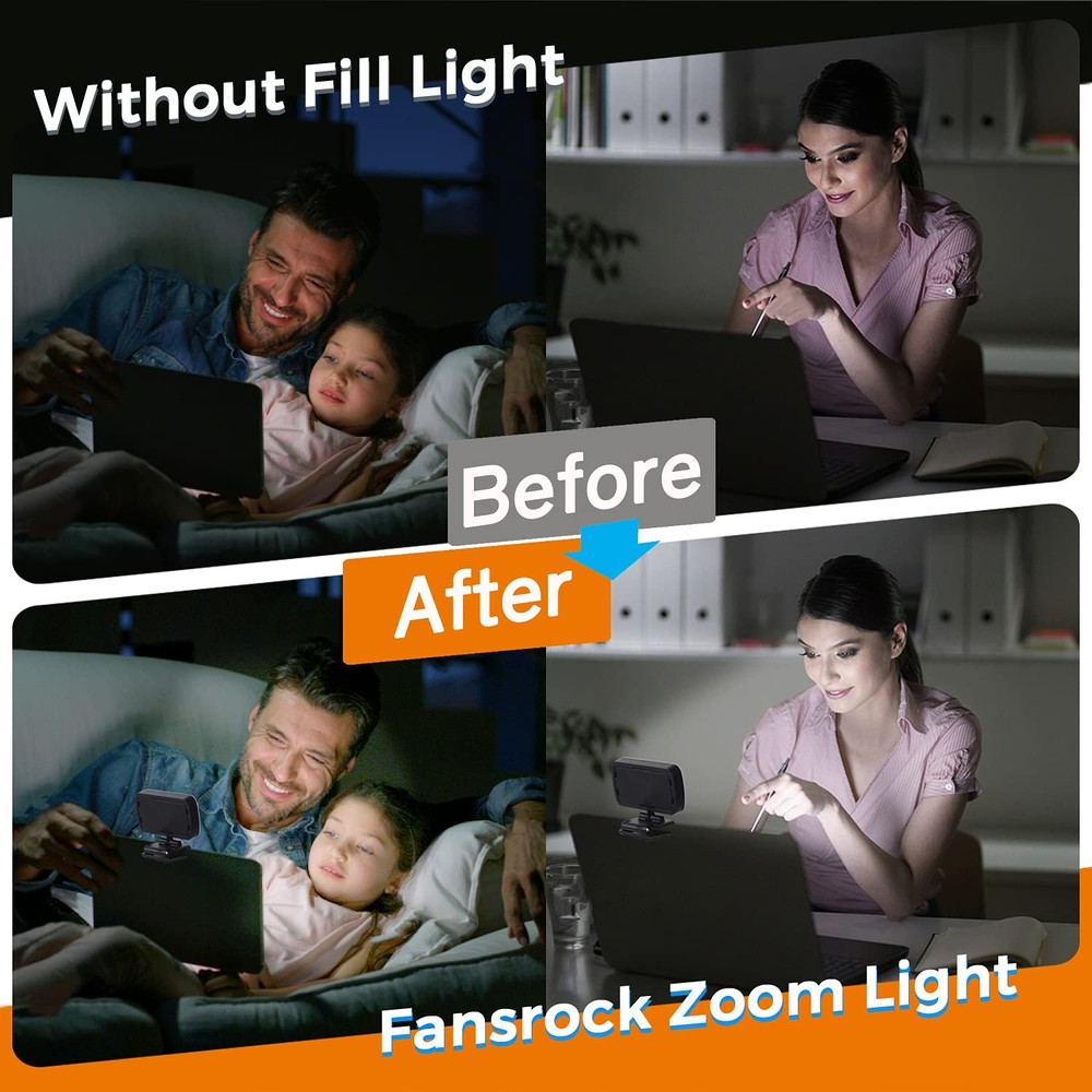 Video Conference Lighting, Webcam Lighting for Remote Working, Zoom Lighting ...