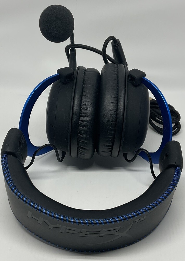 HyperX Cloud PlayStation Official PS4 Wired Stereo Gaming Headset, Untested