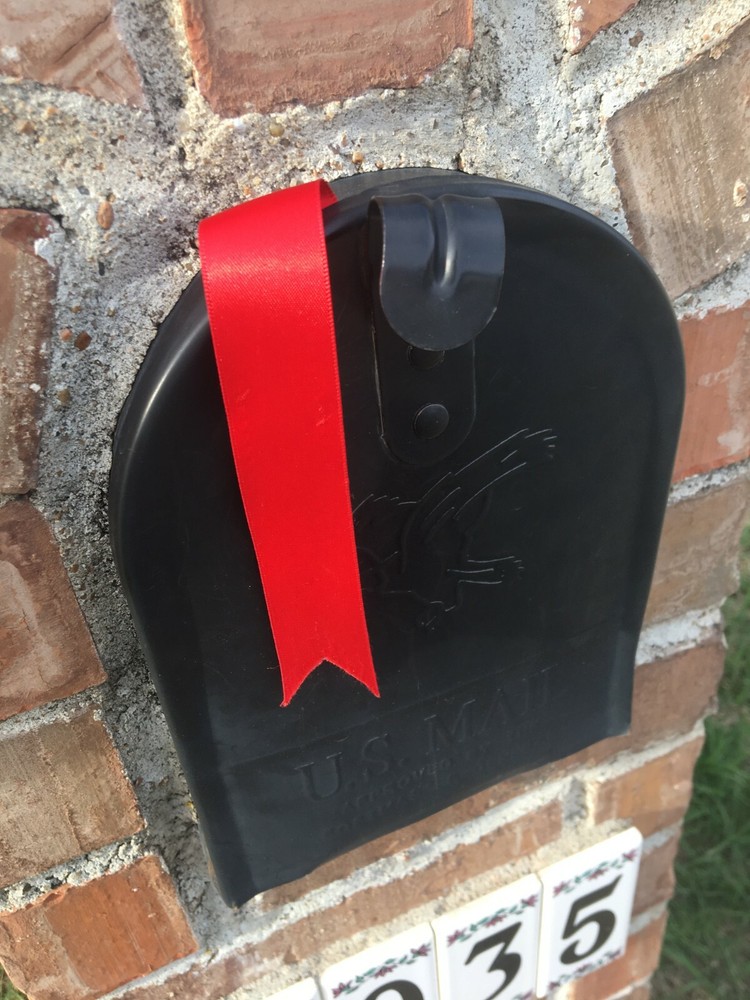GREAT MAILBOX REPLACEMENT FLAG, MAILBOX FLAG  😃 😃😃QUICK & EASY + NO TOOLS!