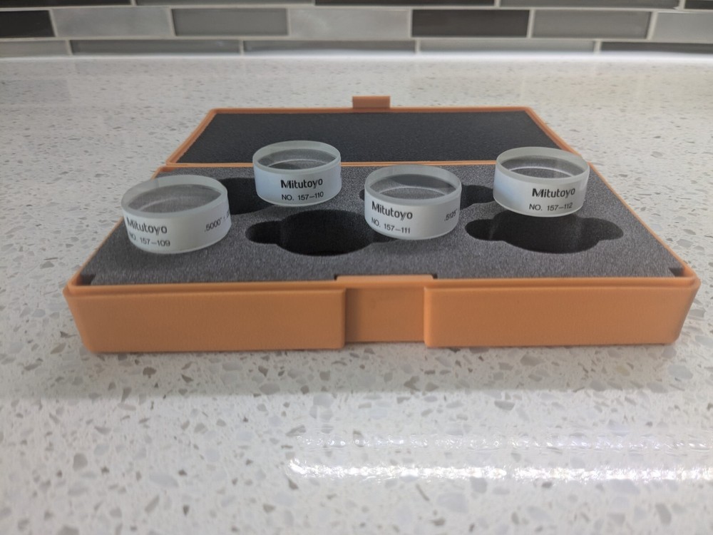 Mitutoyo 157-901 Optical Parallels Set
