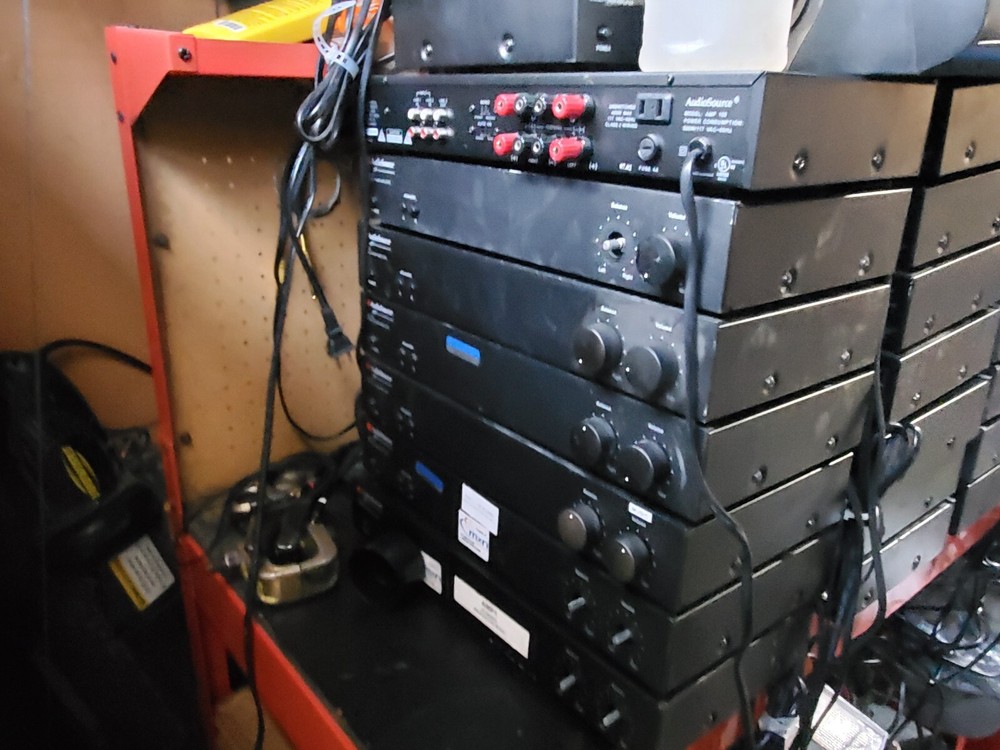 AudioSource AMP 100 2-Channel Stereo Power Amplifier Tested Working