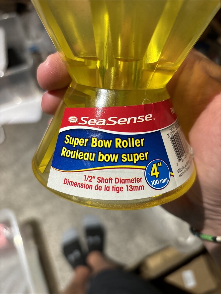 SeaSense Super Polymer Bow Roller, 4-Inch