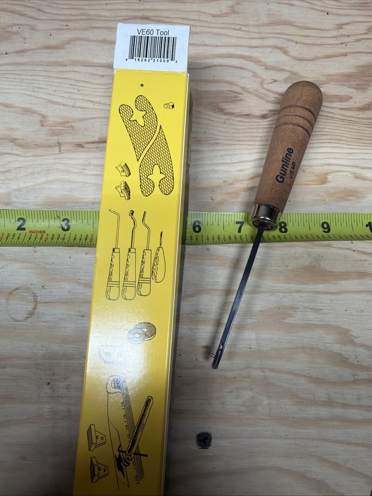 Gunline VE60 Checkering Tool V Edger