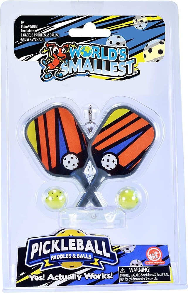 Worlds Smallest Pickleball Game
