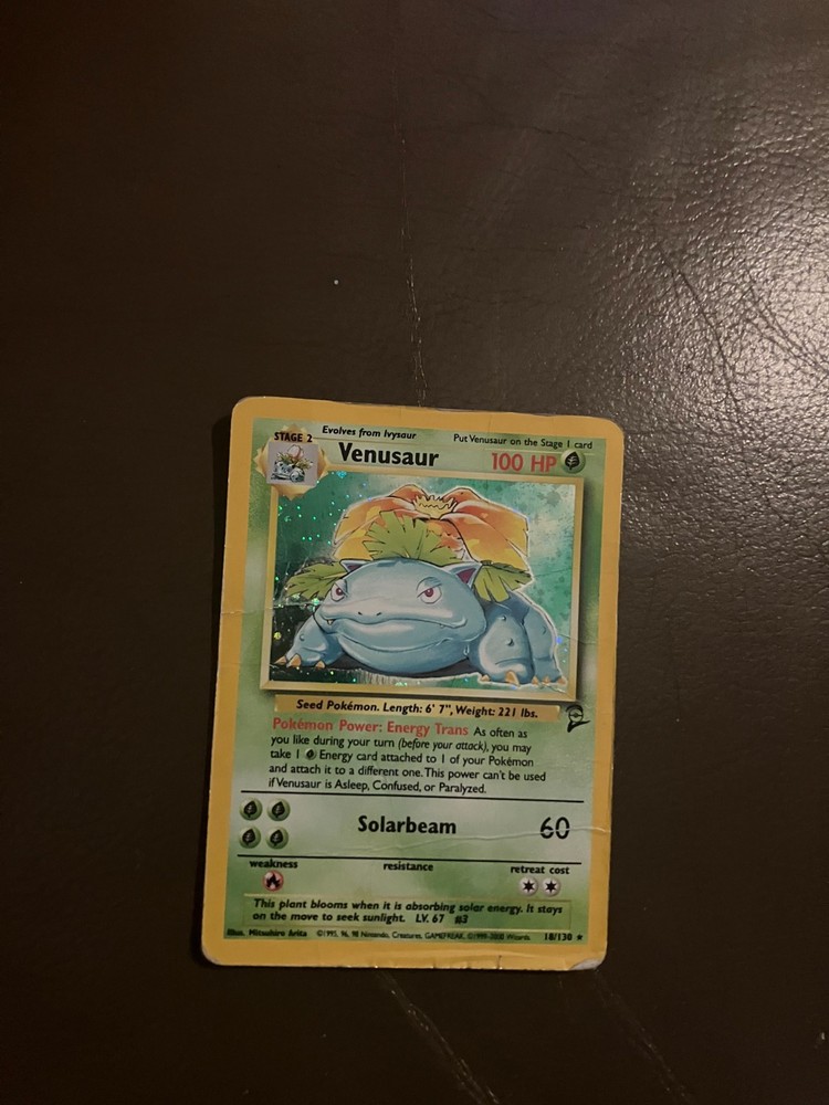 Venusaur Base Set 2 18/130