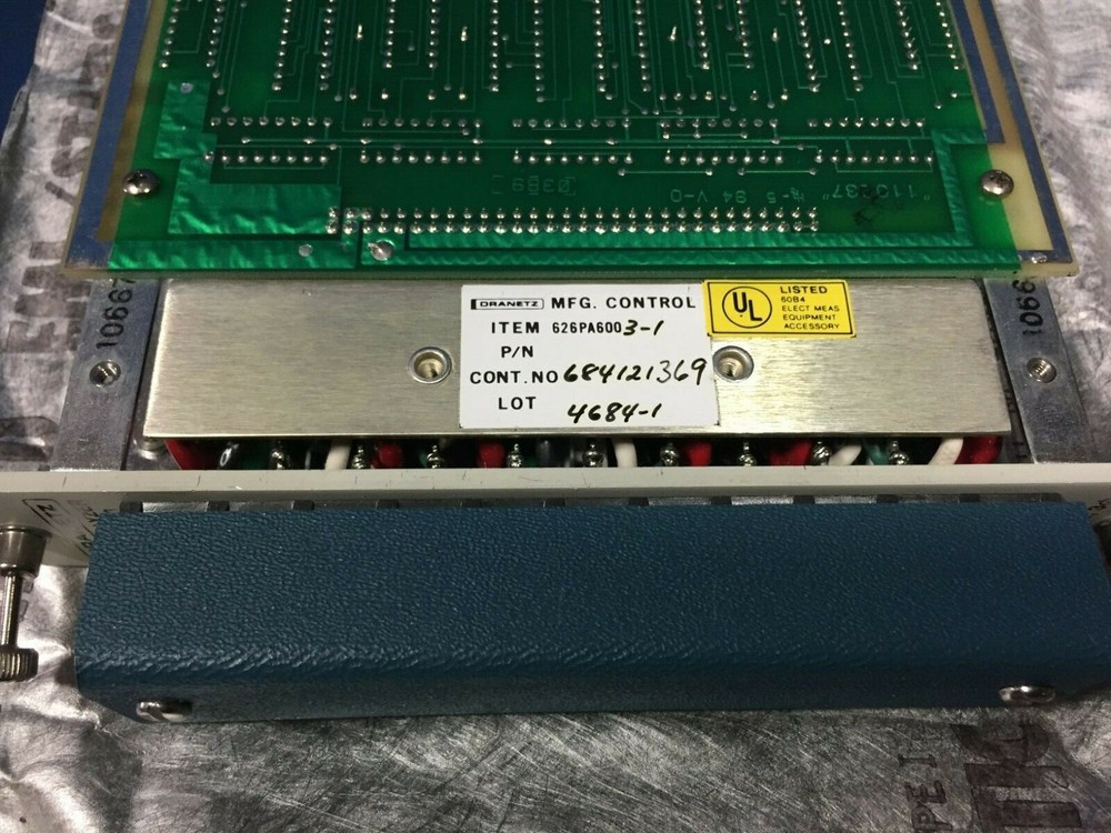 DRANETZ 626-PA-6003-1 LINE ANALYZER BOARD