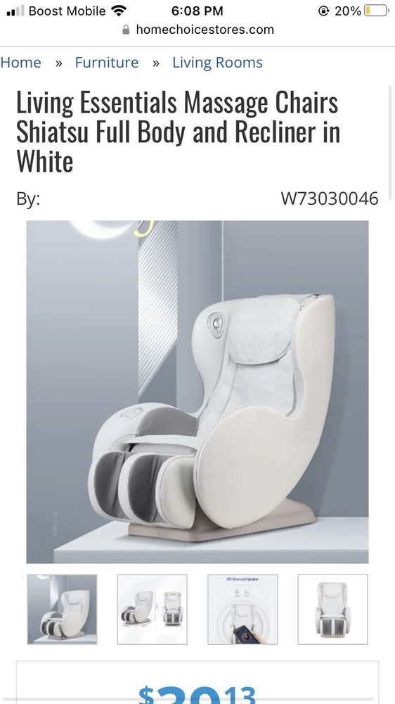 full body zero gravity shiatsu massage chair