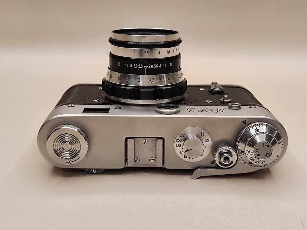 FED 3 camera + Industar-61 2.8/52 M39