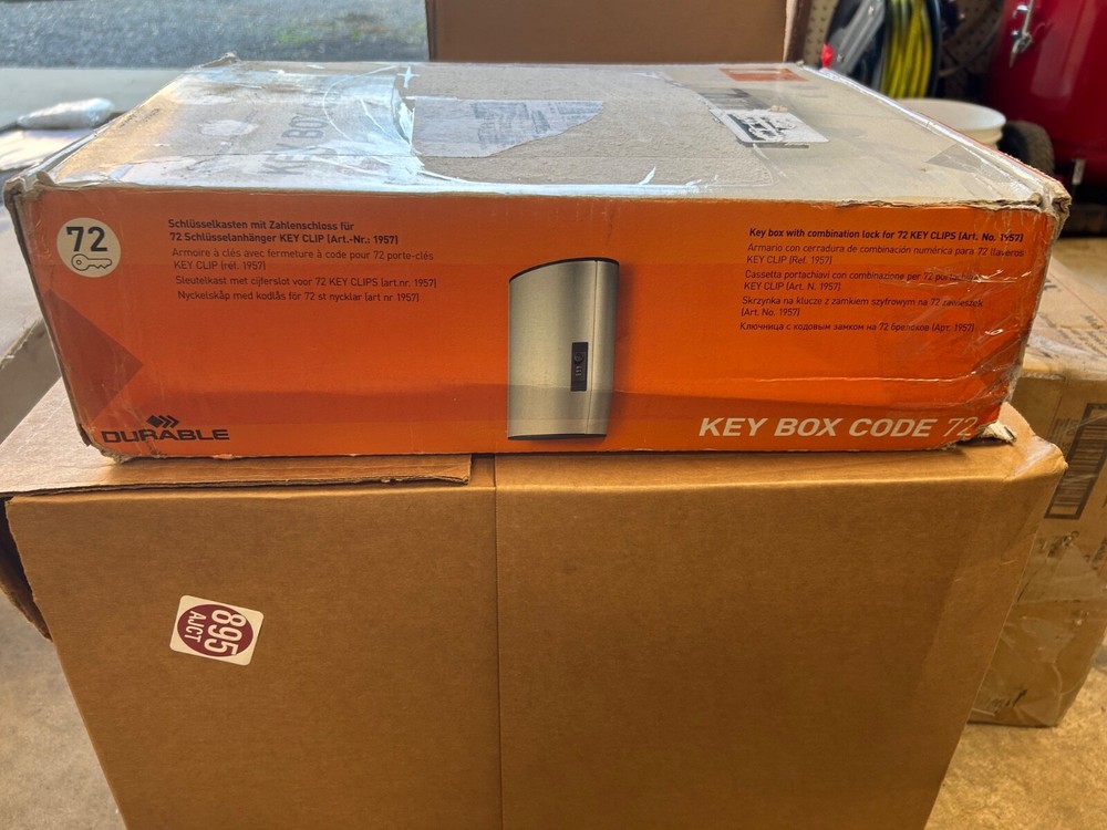 Durable Key Box 72 - Silver